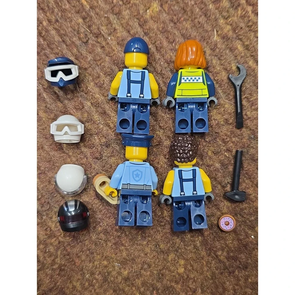 LEGO City - Police, Mechanic, Minifigure Set from Set 60457 - cty1913 - NEW